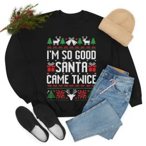 Where Is My Ho At Funny  Christmas Ugly Sweatshirt