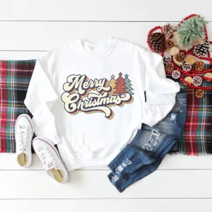 Vintage 70s Style Merry Christmas T-Shirt